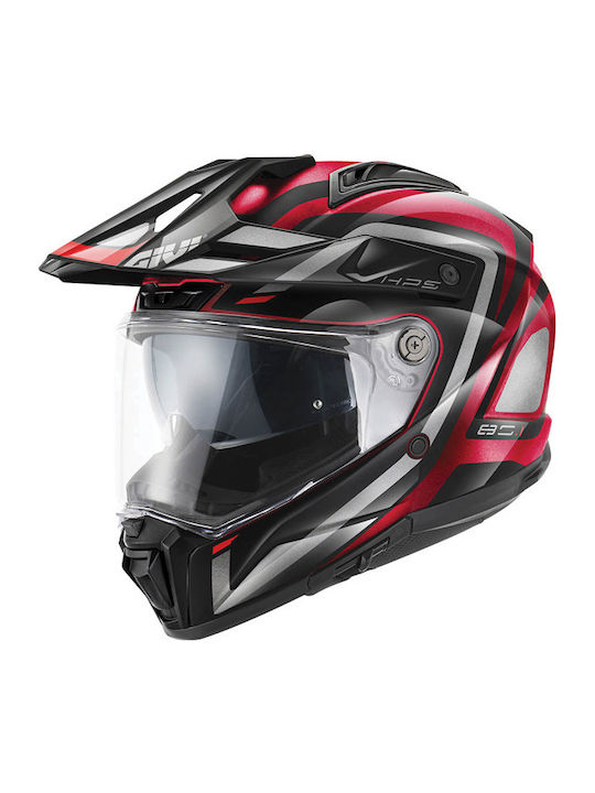 Givi H80.1 Apex Burgundy Titanium/Black/Red Glo...