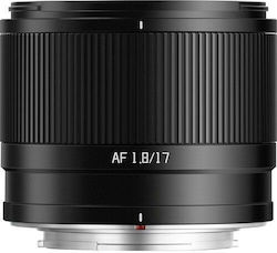 TTArtisan 17mm F/1.8 Air APS-C Crop Frame Lens for Fujifilm X Mount