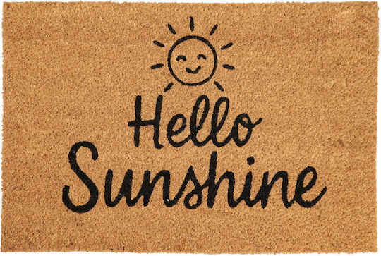 MRShome Πατάκι Εισόδου Hello Sunshine 59x39εκ. DF-0006002
