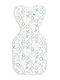 Love to Dream Winter Sleeping Bag with Legs Swaddle Up White Kisses