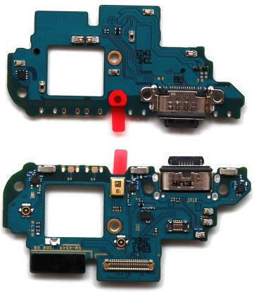 Placă De Circuit Samsung A546b Galaxy A54 5g Contact De Încărcare & Microfon Original