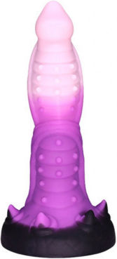 Galactic Cock Fantasy Liquid Silicone Dildo Suction Cup 20.5cm Multicolor