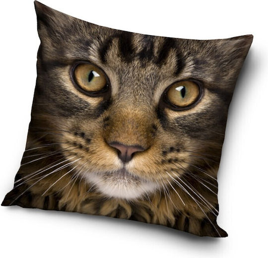 CAT Kids Throw Pillow 40x40cm