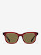 Hawkers Men's Sunglasses with Brown Horn-Rimmed Frame and Brown Lens