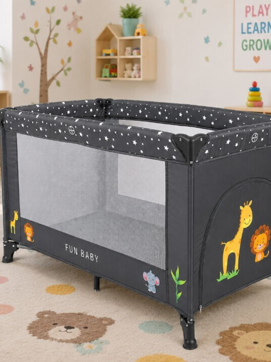 Fun Baby Παρκοκρέβατο 62x125cm Fun Baby Παρκοκρέβατο 62x125cm