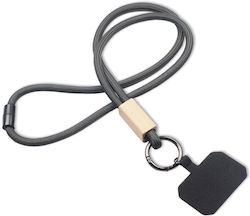 Vnc Gray Mobile Phone Neck Strap