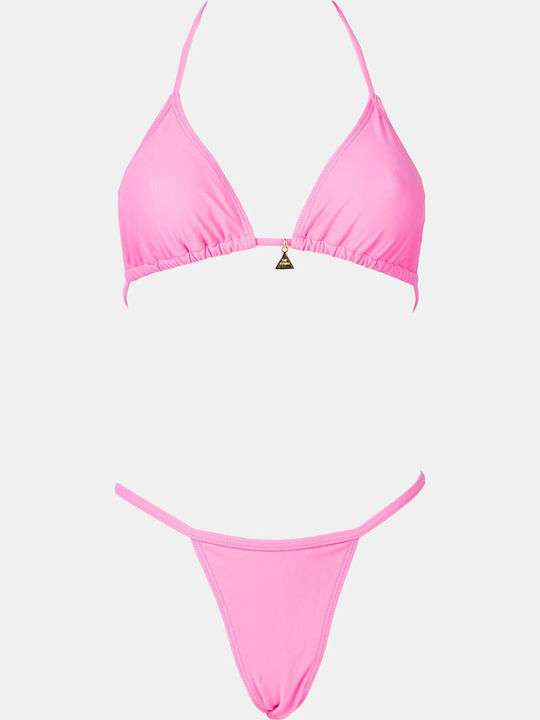 Decoro Set Bikini Dreieck Rosa