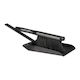 Relaxdays Cleaning Set Broom Dustpan Steel Black 10x37x18 Cm