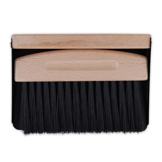 Kehrschaufel Set Relaxdays Schwarz Natürliche 4x15,5x11cm