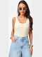 Damen-Bodysuit Rip Gelbes