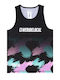 We Ride Local Men's Sleeveless Sun Protection Shirt Multicolour