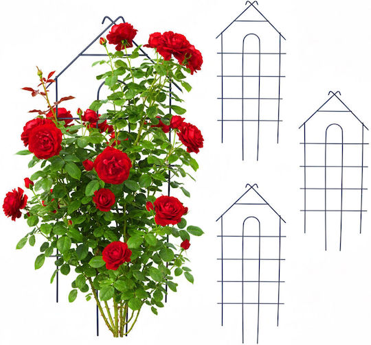 Grătar De Grădină 34x81cm Negru 10053235 Grătar De Grădină 34x81cm Negru 10053235