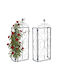 Trellis De Grădină Negru 20x20x112cm