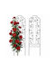 Trellis De Grădină Negru 32x115cm