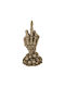 Dekorative Figur Skeleton Hand Fuck Off BG-5-0541 15x7x7cm