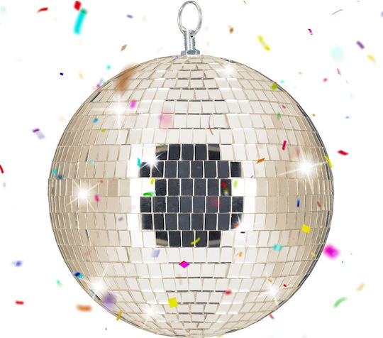 Relaxdays Disco Ball 20 Cm Bej 20x20x20 Cm