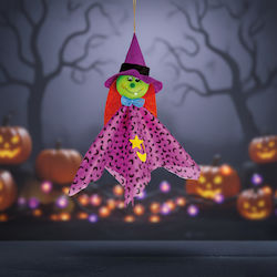 Hängende Halloween Partydekoration Hexe 48x44 cm Schaum Metall Filz Polyester Lila Hängende Halloween Partydekoration Hexe 48x44 cm Schaum Metall Filz Polyester Lila