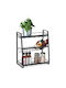 Relaxdays Organizator Pentru Condimente Negru