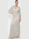 Rochie Maxi Pentru Nuntă / Botez Argintie