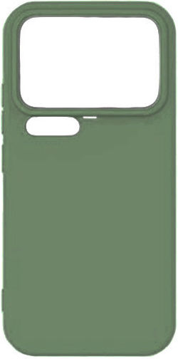 Σκούρο Back Cover Σιλικόνης Πράσινο (Xiaomi 17 Pro)