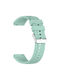 Silicone Strap Soft Touch Silver Buckle Xiaomi Watch S4 41mm Mint Green