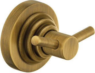 Sanco Vintage 120548-M25 Badezimmerhaken Doppel mit Schrauben Gold