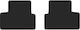 Car Rubber Floor Mats Rear 2 Pcs Universal Chevrolet Cruze Hatchback Sedan Wagon 2008-2016