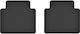 Car Rubber Mats Rear 2 Pcs Universal Volkswagen Tiguan I Minivan 2007-2015