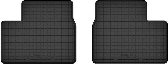 Car Rubber Mats Rear 2 Pcs Universal Toyota Auris Ii Hatchback Estate 2012-2018