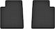 Car Rubber Mats Rear 2 Pcs Universal Lancia Ypsilon Iii Hatchback 2011