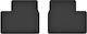 Car Rubber Mats Rear 2 Pcs Universal Dacia Lodgy Minivan 2012