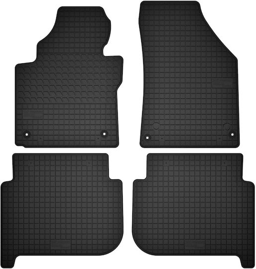 Set Rubber Mats Volkswagen Touran I Minivan 2003 To 2010