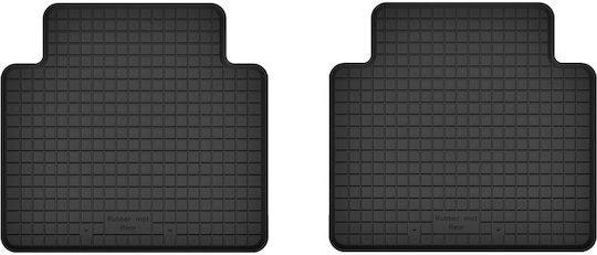 Car Rubber Mats Rear 2 Pcs Universal Kia Sportage Ii Suv 2004-2010