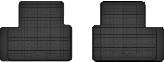 Car Rubber Mats Rear 2 Pcs Universal Subaru Levorg Estate 2014