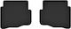 Car Rubber Mats Rear 2 Pcs Universal Nissan Almera N16 Hatchback 2000-2006