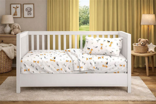 Dimcol Angepasst Giraffe 599 Weiß 70x140cm
