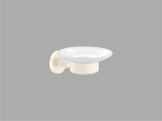 Sanco Dorian 121302-M102 Wandmontierte Seifenschale Beigefarbe