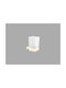 Sanco Monogram Wandmontierte Glas-Getränkehalter Beige
