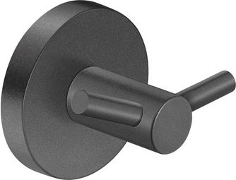 Sanco Ergon Double Bathroom Hook With Screws Bronze