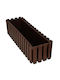 Kotarbau Γλάστρα Ξύλινη Rustic Brown 60εκ.