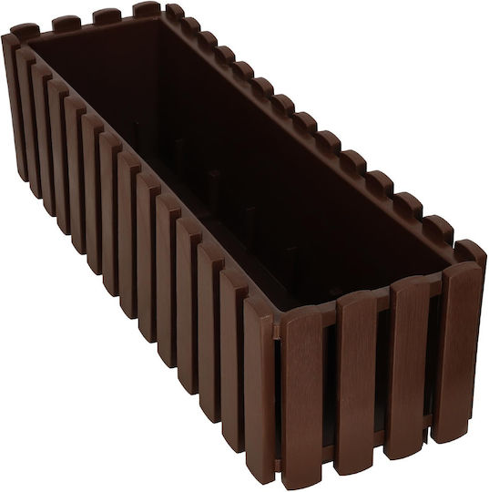Kotarbau Γλάστρα Ξύλινη Rustic Brown 60εκ.