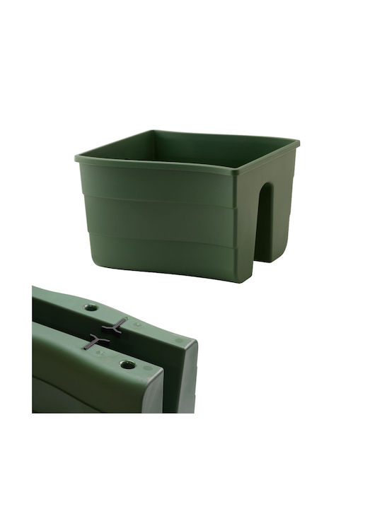 Form Plastic Pflanzgefäß Kunststoff Dunkelgrün