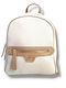 Damentasche Rucksack Creme
