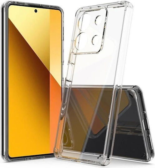 Калъф Flippy Съвместим Xiaomi Redmi Note 13 Pro 5G TPU Калъф Защита На Камера 1.5 Мм Прозрачен