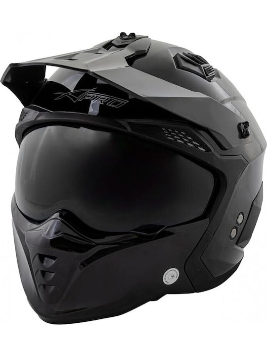 A-Pro Alien Cască Moto Modulară ECE 22.06 1300g...