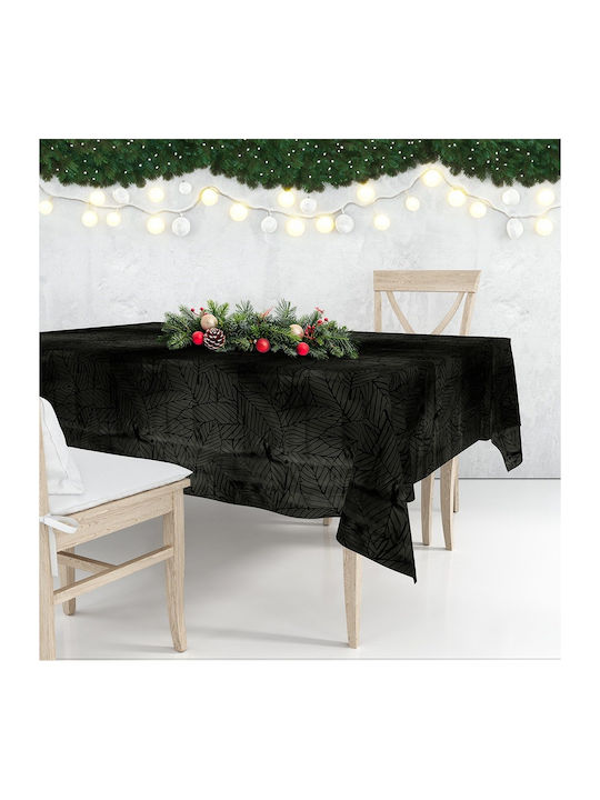 Excellent Houseware Stain Resistant Dark Green Tablecloth 150x220cm