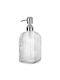 Orion Dispenser Κουζίνας Γυάλινο Διάφανο 550ml