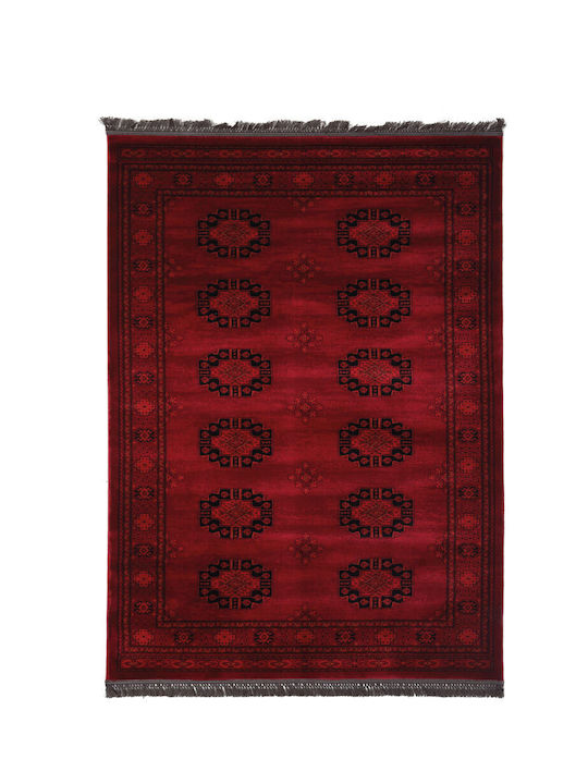 Royal Carpet Afghan Handmade Rectangular Rug wi...