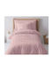 Astron Italy Kids Sheets Set Single Cotton Swan Pink 175x260cm 3 Pieces