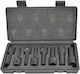 AWTools Steckdosen Pneumatisch Steckschlüsseleinsätze mit Rahmen Gastgeber 1/2" Set 8 Stück